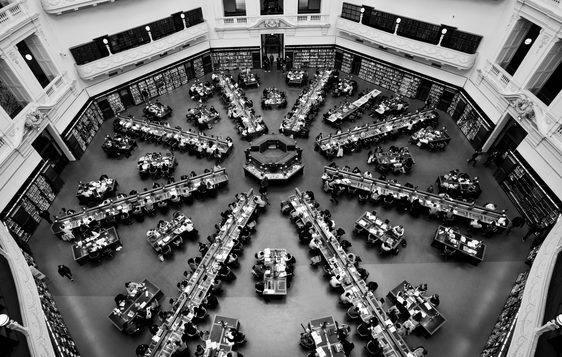 010 Reading Room Melbourne Library,Steve Reeves
