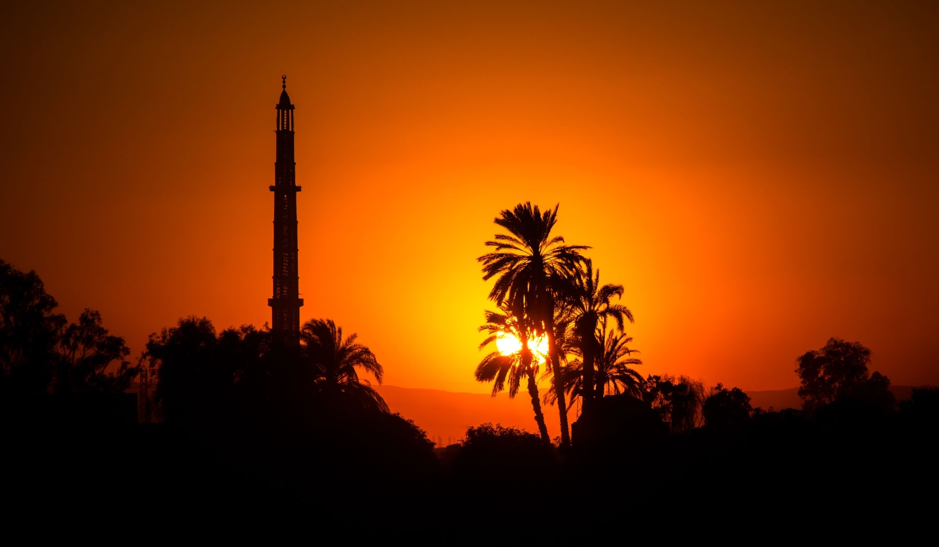 017 Egyptian Sunset,Paul Lack