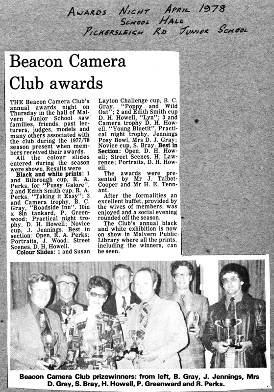 Awards April 1978